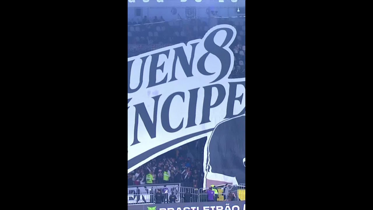 MOSAICO DA TORCIDA DO VASCO EM HOMENAGEM A GEOVANI | #shorts | ge.globo