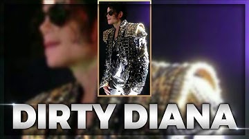 DIRTY DIANA - This Is It Tour (Fanmade) | Michael Jackson