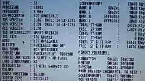 Atari ST on Vampire 600 V2