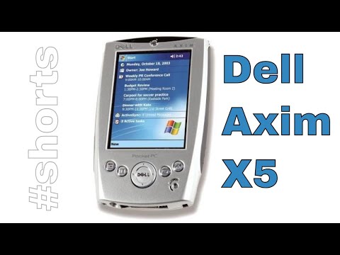 Dell Axim X5 Pocket PC Boot #shorts
