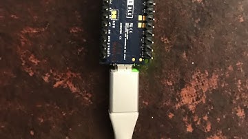 Arduino Nano 33 BLE Sense - Serial Barometer