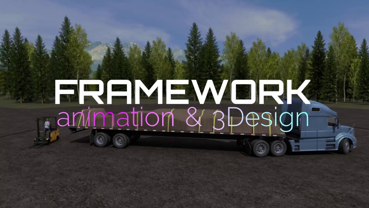 Framework Animation & 3Design Industrial Animation Demo - YouTube