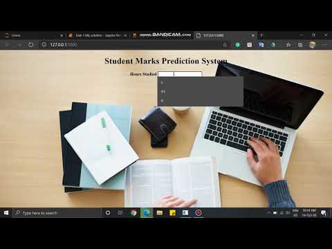 Student Marks Prediction using Simple Linear Regression