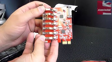 Inateck KT7001 7-Port USB 3.0 PCI-E Express Card {Unboxing & Overview}