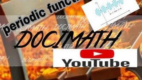 periodic functions part 1