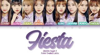 Girls Planet 999 (걸스플래닛999) - Fiesta Lyrics (Han/Rom/Eng/Color Coded/Lyrics/가사) | bingsoosh