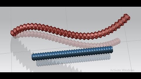 #Flexible Pipe with new method in #NX