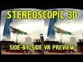 Real Side-by-side Stereoscopic 3d (VR preview) - Half-Life 2 #2