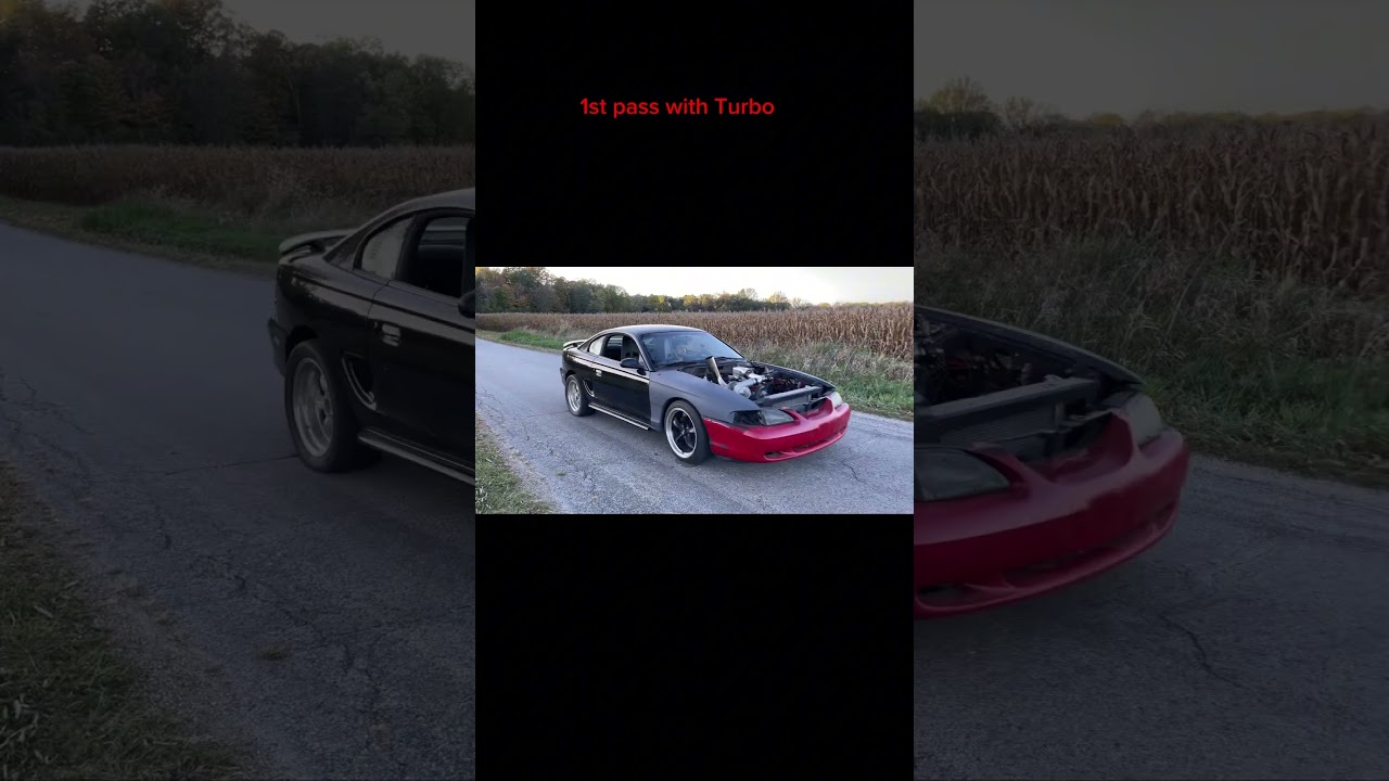 My Highschool SN95 has been reborn a drag car.. stay tuned