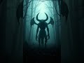 Cursed Forest Demon Encounter Story 😱 | #Shorts