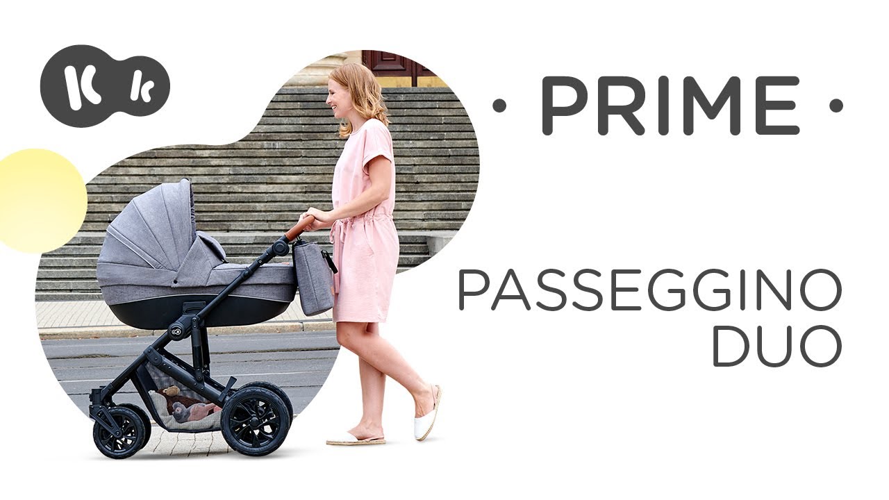 kinderkraft prime 2 in 1 pushchair