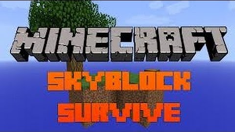Minecraft Skyblock: [Ep 1] 3 Challenges Completed!