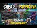 CHEAP vs BUDGET Keyboard… Which One Is Better for Fortnite?