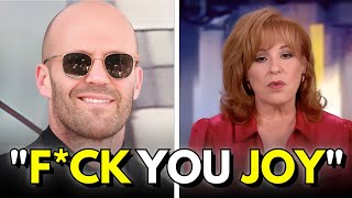 Jason Statham Kicked Off The View After Heated Clash With Joy Behar   | SHAPED BY IMAGINATION