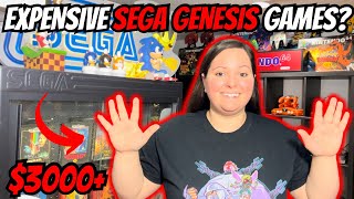 These Sega Genesis Games Are Worth Thousands! My Top Expensive Games!