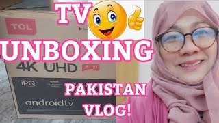 TV UNBOXING,BAGONG TV