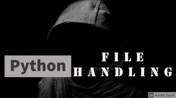 Python Tutorial for Absolute Beginners |  File Handling in Python | Mode of file in Python. 🗃🗃🗃🗃