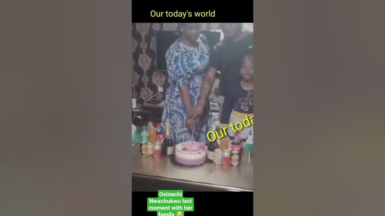 Osinachi Nwachukwu Last Moment With Her Family Before Her Death #shorts #youtubeshort