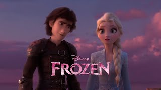 Queen Elsa and Hiccup in sunset of dragons | Frozen 3 [Hiccelsa Fanmade Scene 2023]