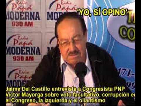 JAIME DEL CASTILLO ENTREVISTA A CONGRESISTA VICTOR...