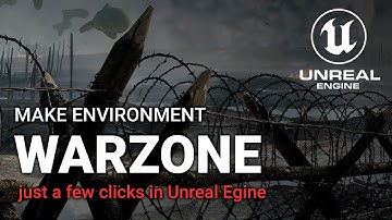 Create INSANE Warzone in 10 mins - Unreal Engine 5