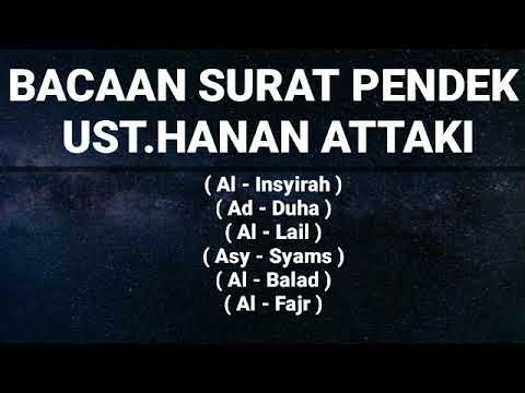 SURAT PENDEK UST.HANAN ATTAKI - YouTube