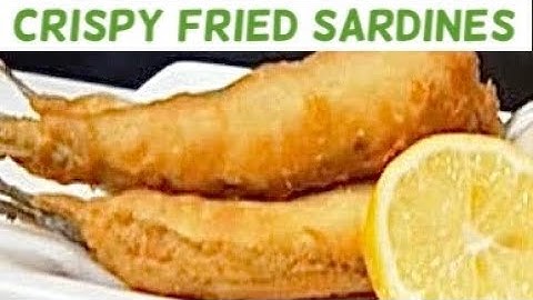 How To Cook Crispy Fried Sardines | Fried Sardines | Fried Sardines Recipe