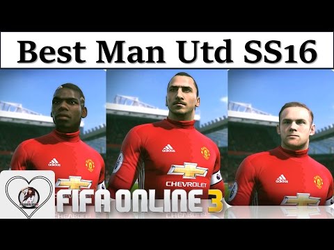 I Love FO3 | Xây Dựng Đội Hình Best Team Color " QUỶ ĐỎ " Man Utd SS16 Trong Fifa Online 3 2017