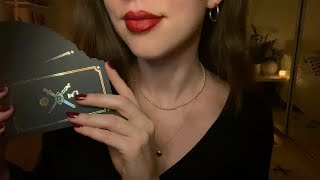 ASMR Tarot Reading for Release (Pick a Pile) 🌹