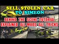 Behind The Scene Tutorial Of Sell Stolen Car To Simeon | GTA 5 MODS Tutorial | By ShahidTheGamer