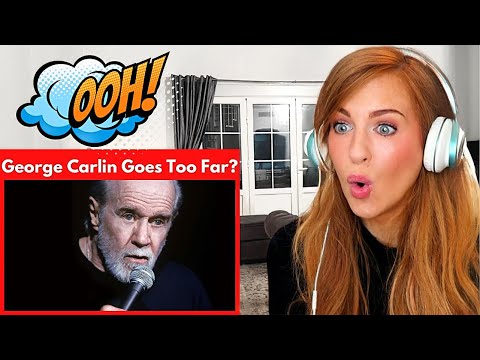 George Carlin - List of People Who outta be Killed | Irish Girl Reacts For The First Time