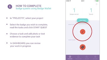 How to use Badge Wallet App - video guide full version