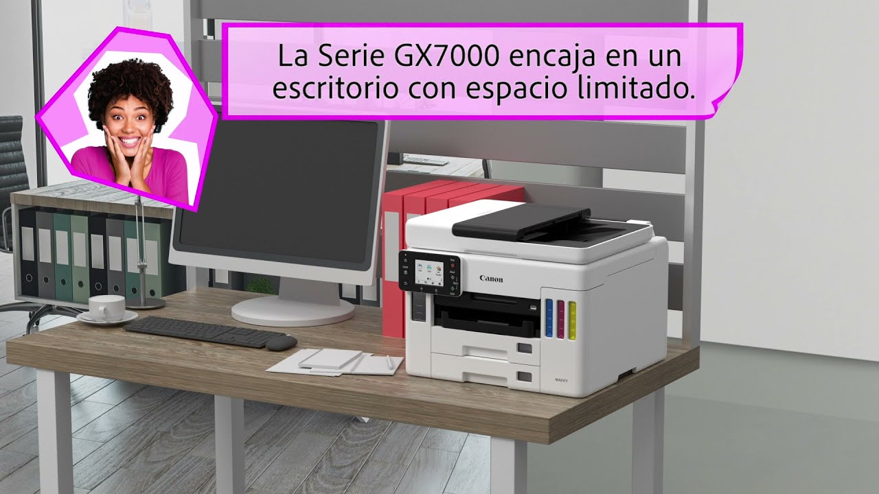 ¡La nueva MAXIFY GX7010 ayuda a impulsar tu negocio! - YouTube