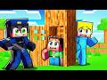 Eine GEHEIME Base benutzt, um mich vor der Polizei in Minecraft zu VERSTECKEN!