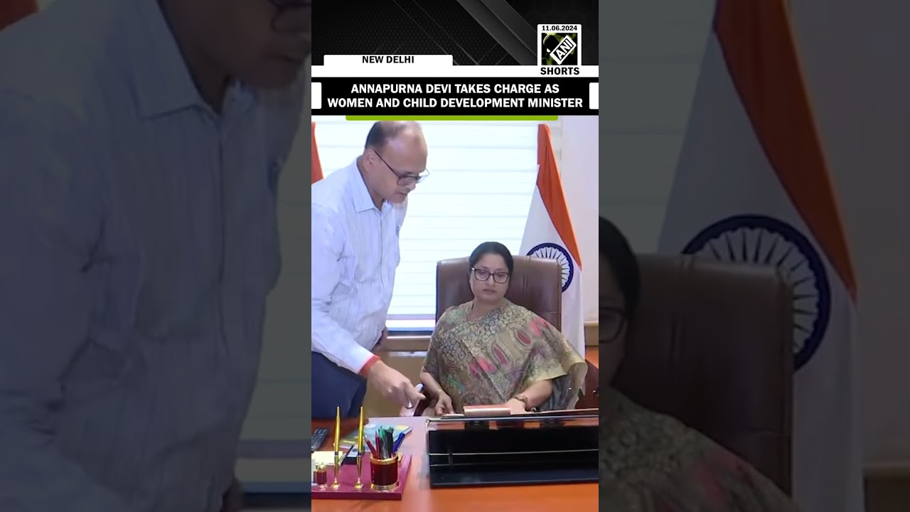 Annapurna Devi takes charge as Women and Child Development Minister