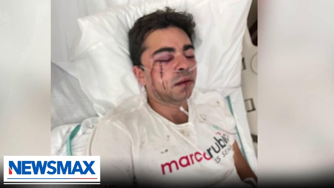 ⁣Republican campaign worker attacked in Florida | John Bachman Now