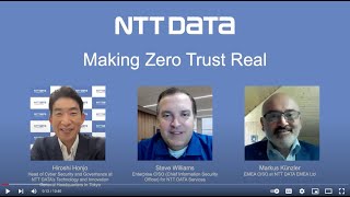 NTT DATA making Zero Trust Real screenshot 1