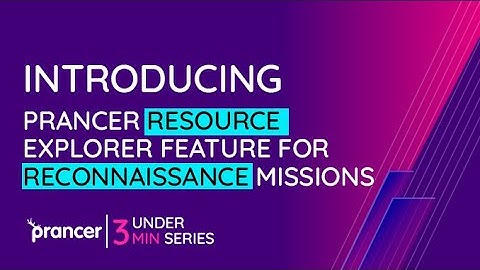 How to use the Resource Explorer of the Prancer Cloud Security Platform