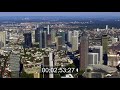 Stadtzentrum Skyline im Innenstadtbereich in Frankfurt am Main im Bundesland Hessen, Deutschland