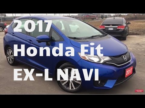 17 Honda Fit Ex L Navi Whitby Oshawa Honda Stock U6008 Youtube