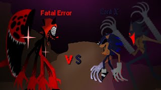 Lord X vs Fatal Error | Stick Nodes Animation screenshot 4