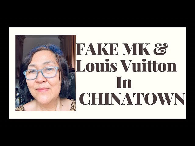 Louis Vuitton Bags Chinatown New York City N