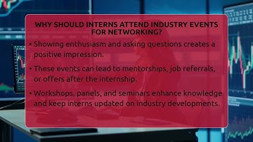 Why Should Interns Attend Industry Events For Networking? - Internship Hero