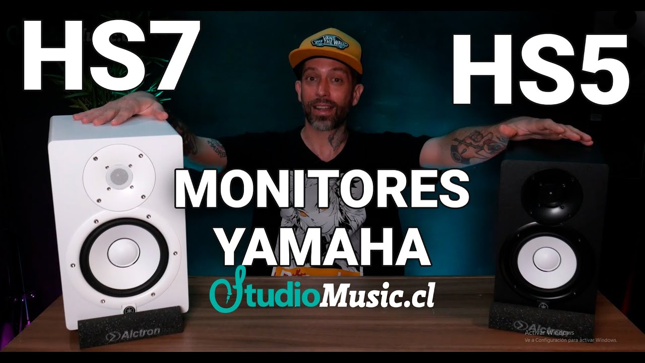 Monitores Yamaha HS5 y HS7 (Review + Tips) ☝🏻😉 StudioMusic.cl 