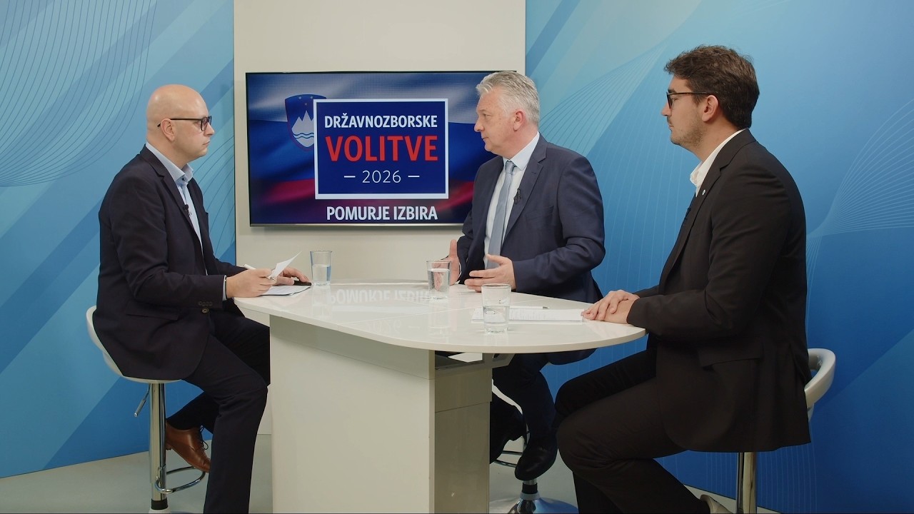 Pomurski dnevnik: Soočenje: Matej Grah in Andrej Mešič (05.03.2026)