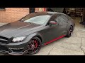 Cls63 700 hp rentech with wrap by diamond black exteriors original