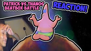 Thanos Vs Patrick - Cartoon Beatbox Battles REACTION || HE'S... VIBING