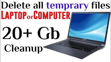 How To Delete Windows 10 Cache | Remove Unnecessary Files and Optimize Your Laptop
