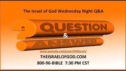 IOG - Wednesday Night Q&A 1/12/2022