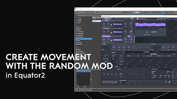 Equator2 OneSound: Add movement with Random Modifier